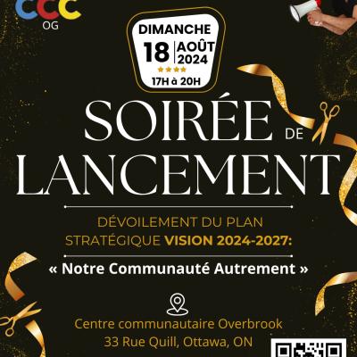  Soirée de lancement pour le dévoilement de son Plan stratégique Vision 2024-2027 